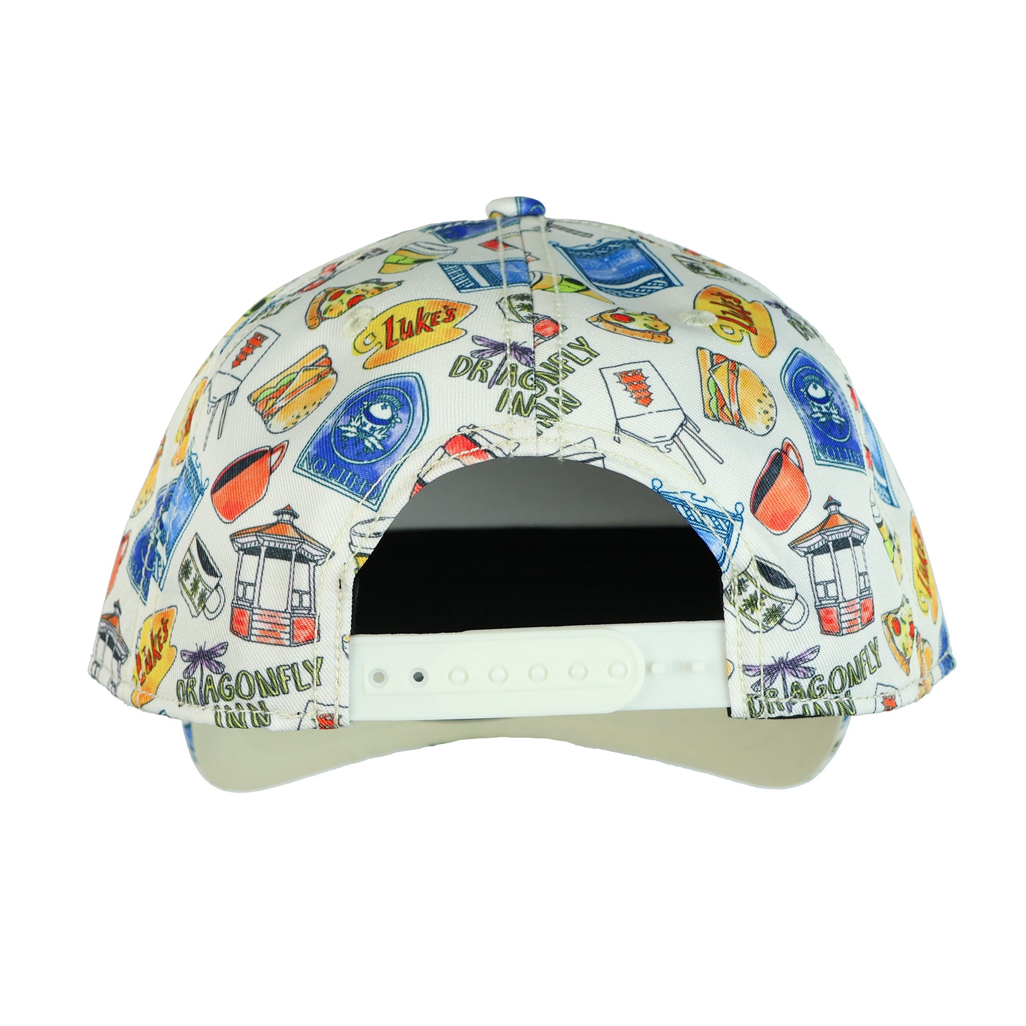 Gilmore Girls Hat All-Over Print Curved Bill Snapback Baseball Cap