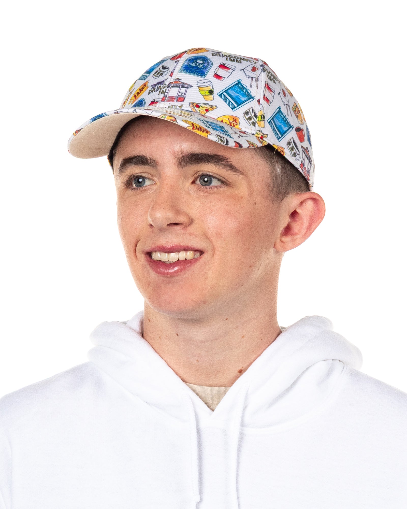 Gilmore Girls Hat All-Over Print Curved Bill Snapback Baseball Cap