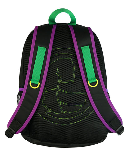 Marvel Comics Incredible Hulk 16" Backpack Gamma Book Bag Adjustable Straps
