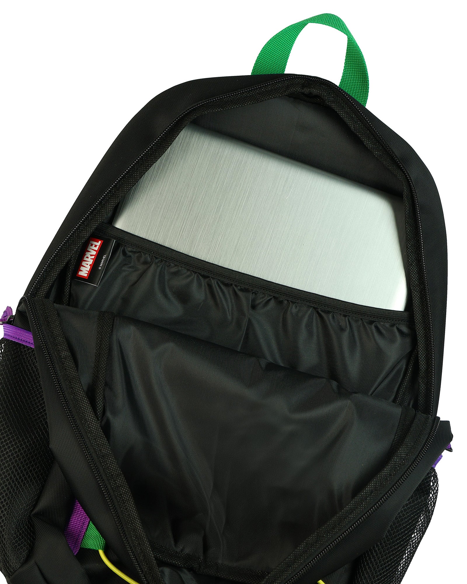 Marvel Comics Incredible Hulk 16" Backpack Gamma Book Bag Adjustable Straps