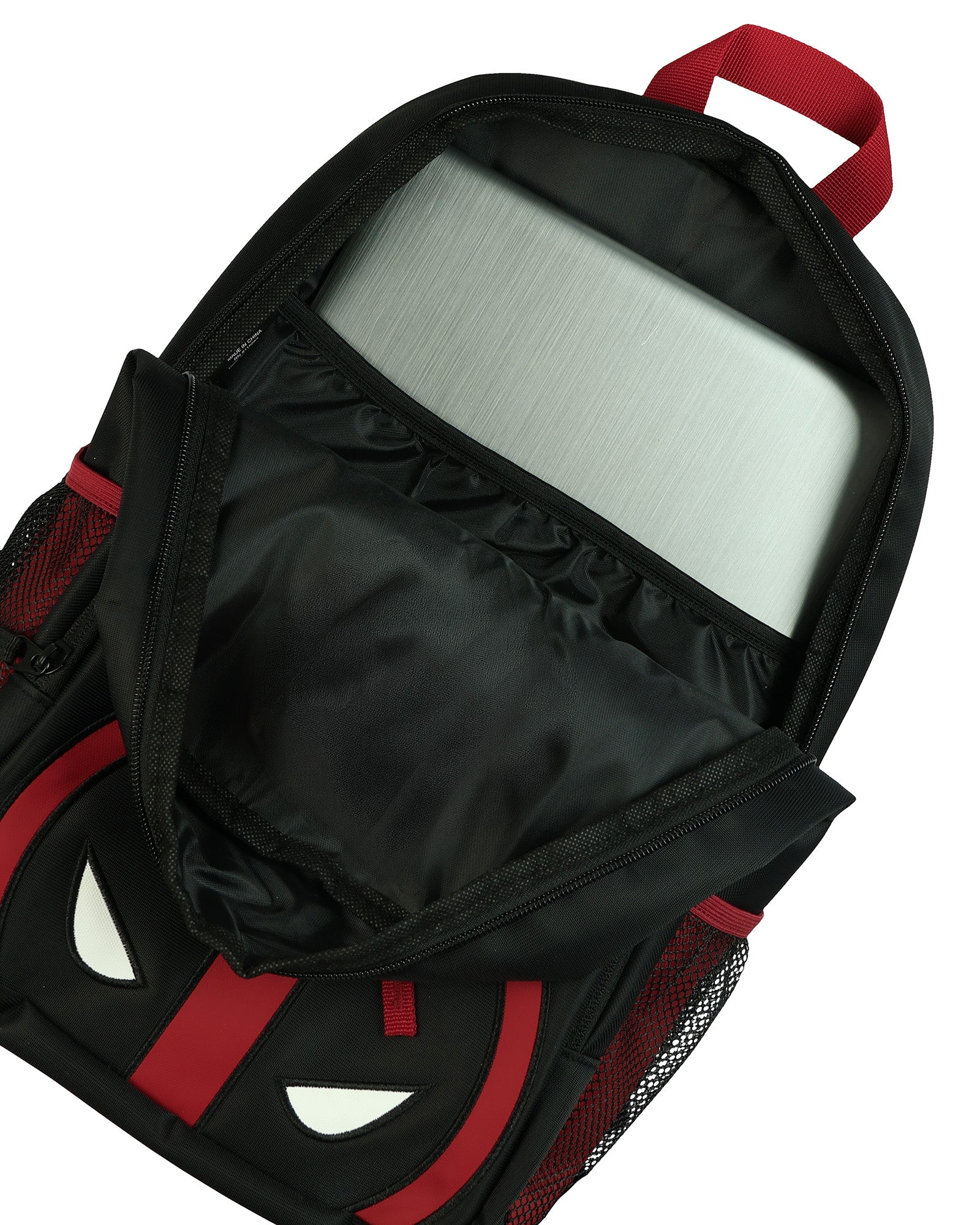 Marvel Comics Deadpool 16" Backpack Character Logo Book Bag Adjustable Straps