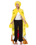 SpongeBob SquarePants Hooded Blanket with Attached Hood and Pockets 50" X 60"