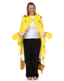 SpongeBob SquarePants Hooded Blanket with Attached Hood and Pockets 50" X 60"
