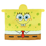 SpongeBob SquarePants Hooded Blanket with Attached Hood and Pockets 50" X 60"
