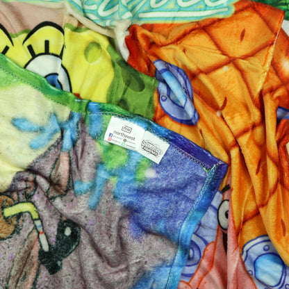 SpongeBob Squarepants Blanket Home Sweet Pineapple Silk Touch Throw 46" X 60"
