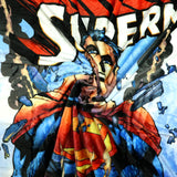 DC Comics Superman Blanket Double Sided Silk Touch Throw 50" X 60"