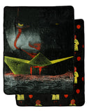 It Chapter Two Blanket Double-sided You'll Float Too Plush Throw 50" X 70"