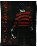 Nightmare on Elm Street Blanket Menacing Freddy Silk Touch Throw 46" X 60"