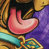 Scooby Doo Blanket Loveable Pup Close Up Silk Touch Lightweight Throw 46" X 60"