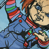 Child's Play Pillow Evil Chucky Soft Plush Travel Cloud Pillow 22" X 15"