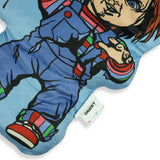Child's Play Pillow Evil Chucky Soft Plush Travel Cloud Pillow 22" X 15"