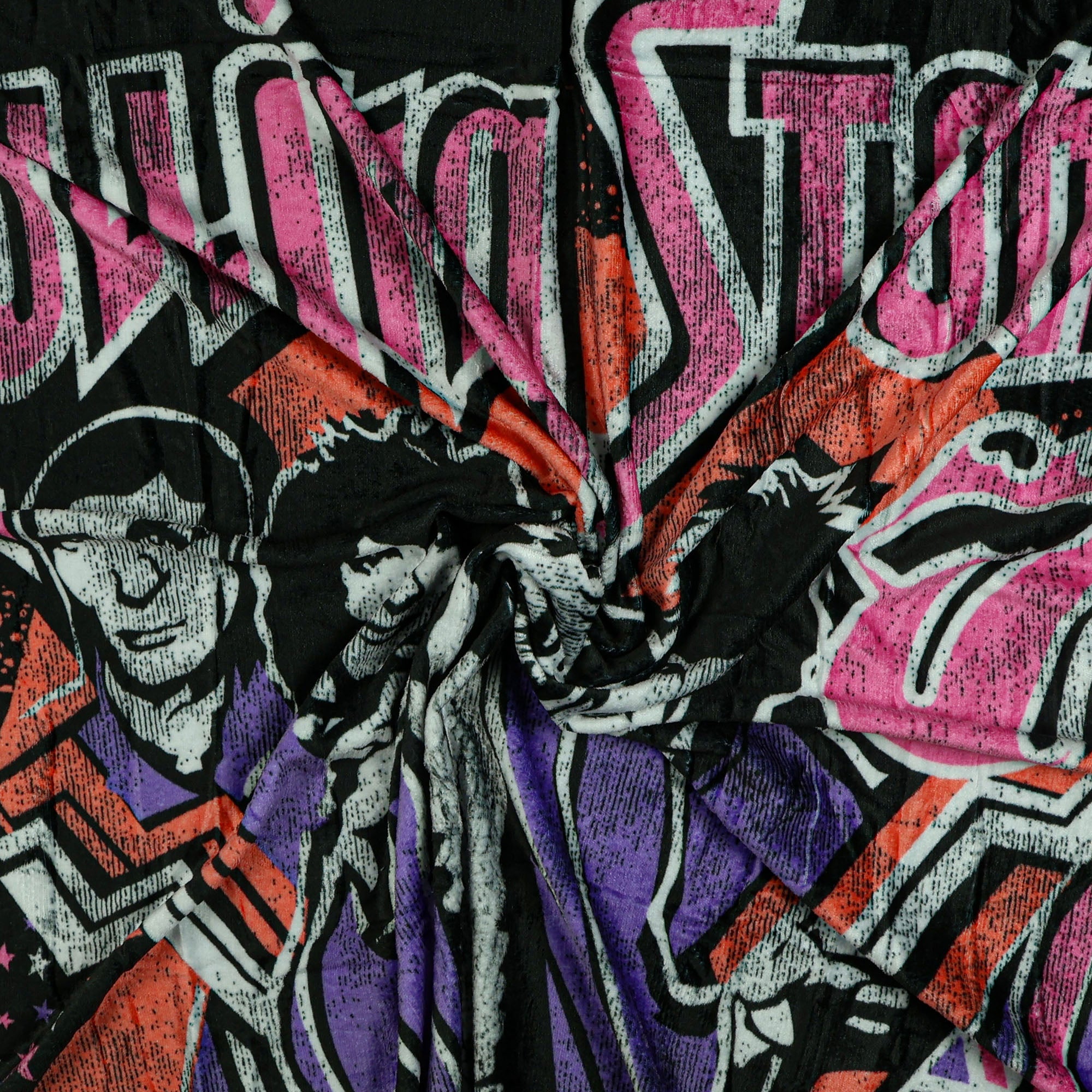 The Rolling Stones Blanket Tour of America Silk Touch Throw 46" X 60"