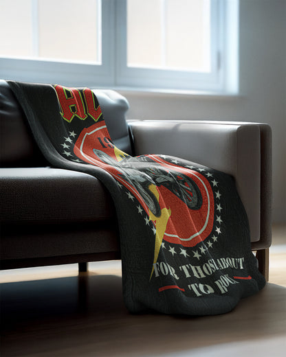 AC/DC Blanket For Those About To Rock 1981 Silk Touch Throw 46"X60"