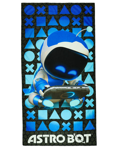 PlayStation Beach Towel ASTRO BOT Robo Buddy 30"x60" Pool and Bath