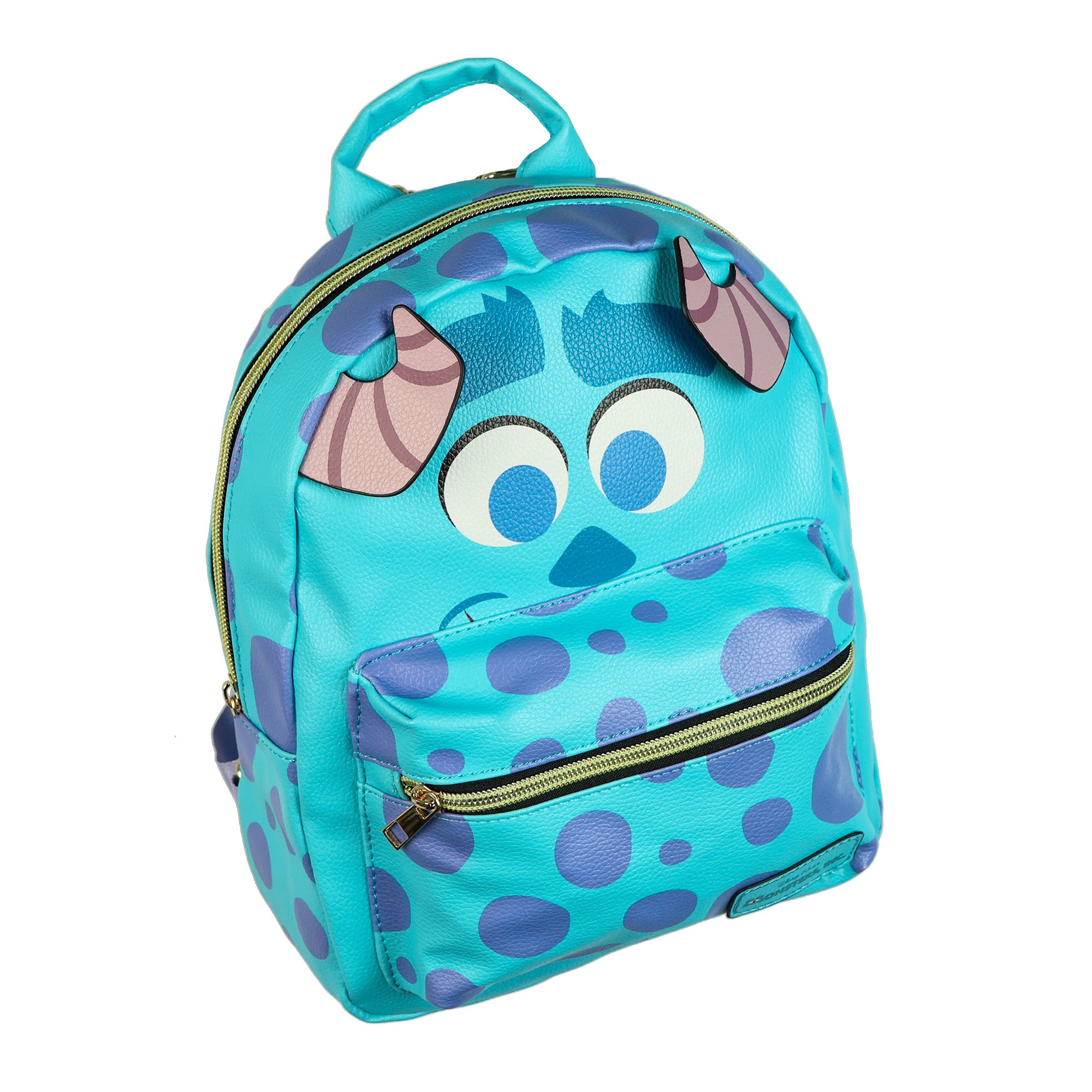 Disney Monsters Inc. Sulley Mini Backpack 10" with Coin Purse, 2-Piece Set