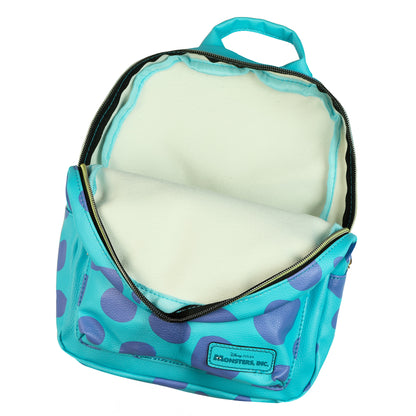 Disney Monsters Inc. Sulley Mini Backpack 10" with Coin Purse, 2-Piece Set