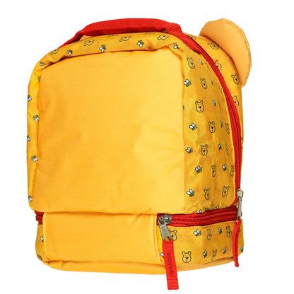 Disney Winnie The Pooh 3D Character Lunch Box 9" Insulated Dual Compartment Tote