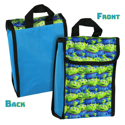 Disney Toy Story Backpack 16" Buzz Woody and Friends 5 Piece Detachable Lunch Box