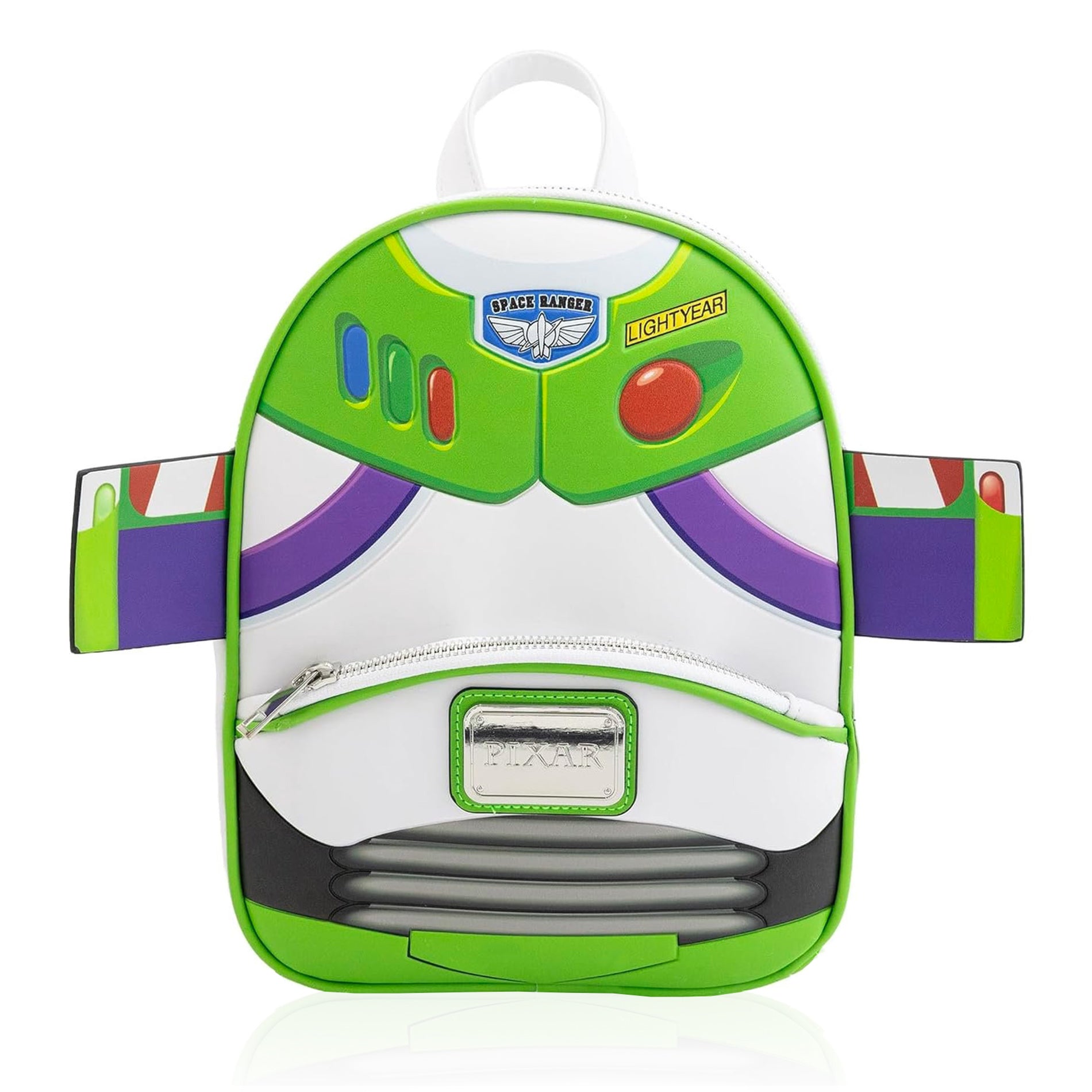 Disney Toy Story Mini Backpack 10" Buzz Lightyear Faux Leather Purse