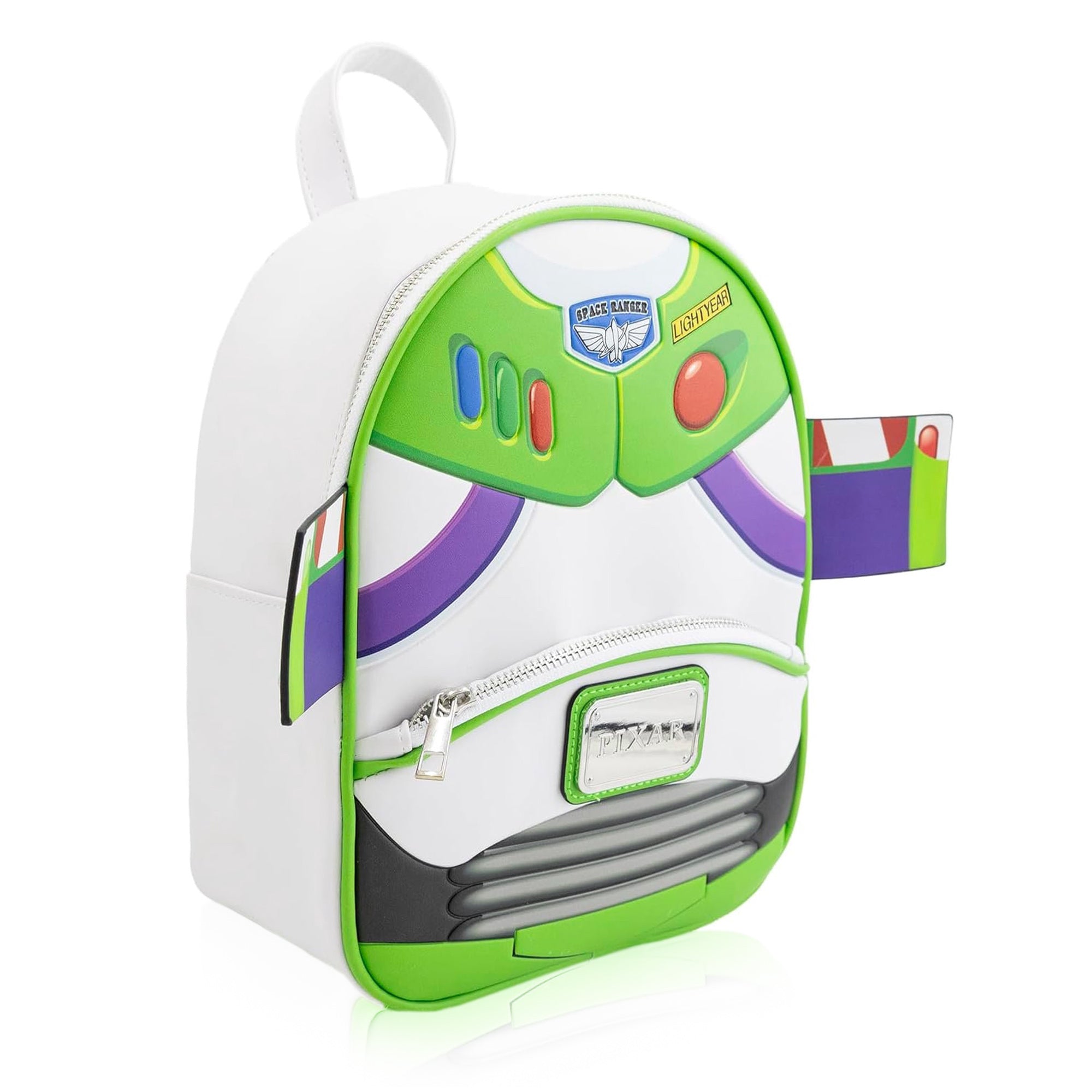 Disney Toy Story Mini Backpack 10" Buzz Lightyear Faux Leather Purse