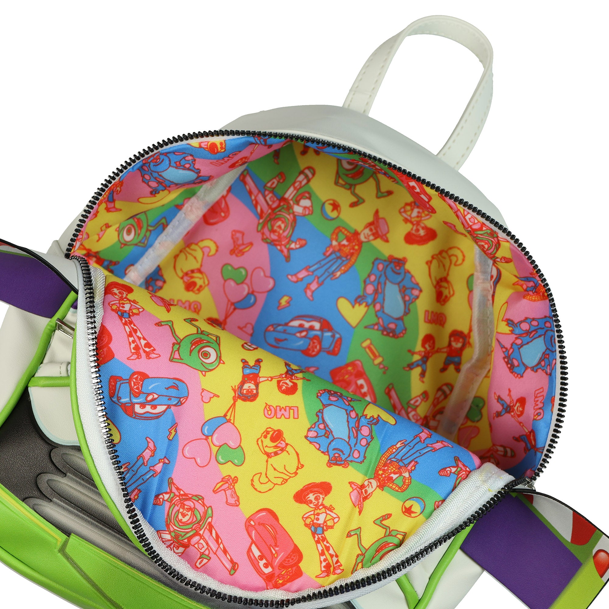 Disney Toy Story Mini Backpack 10" Buzz Lightyear Faux Leather Purse