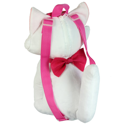 Disney The Aristocats Plush Backpack Marie Bag 12" With Adjustable Straps