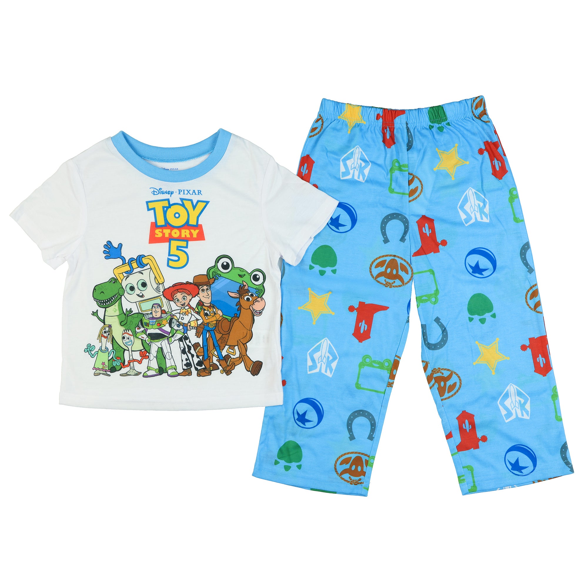Disney Toy Story 5 Pajamas Toddler Boy's 2-Piece Sleepwear Set
