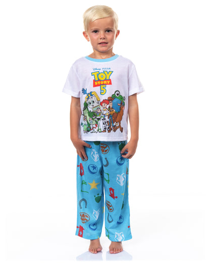 Disney Toy Story 5 Pajamas Toddler Boy's 2-Piece Sleepwear Set