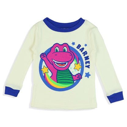 Barney Pajamas Friends and Fun Infant 4-Piece Lounge Sleep Sets