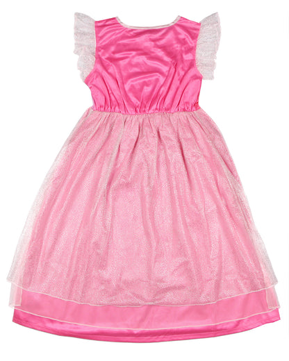 Wicked Girl's Short-Sleeve Sparkle Nightgown Pajama Dress