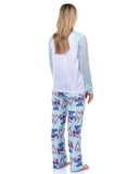 Disney Stitch Christmas Pajamas Men's Candy Cane 2 Piece PJ Lounge Set