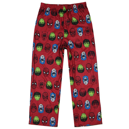 Marvel Comics Kid's Avengers Icons AOP 2-Piece Jersey Pajama Pant Set