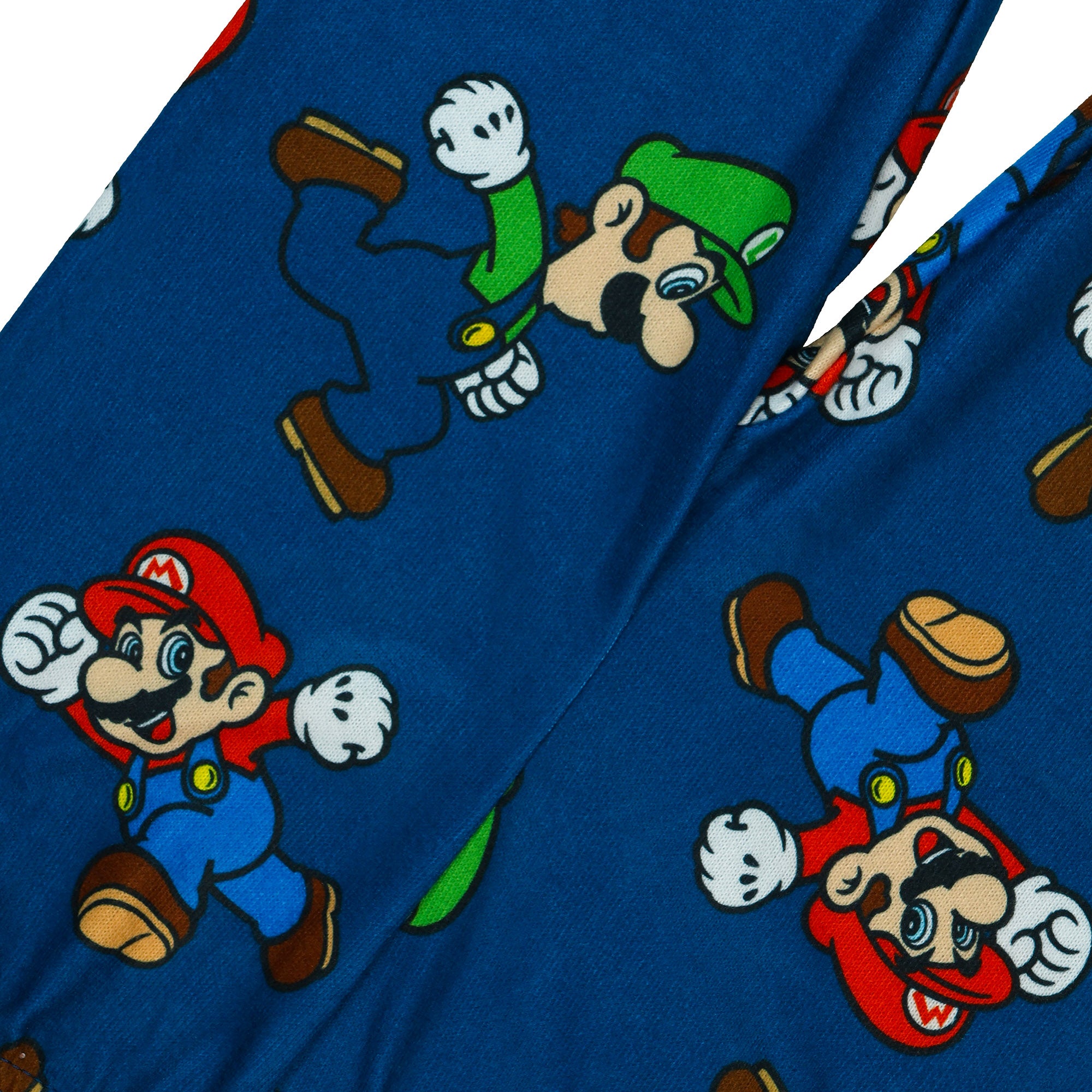 Nintendo Super Mario Pajamas Toddler Boy's Snug Fit Short Sleeve Pant Set