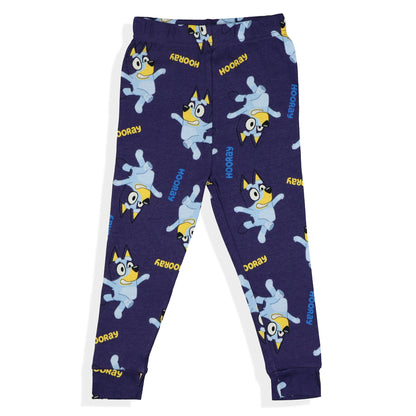 Bluey Pajamas Toddler Hooray Tight Fit 2-Piece Sleep Set 2 Pair