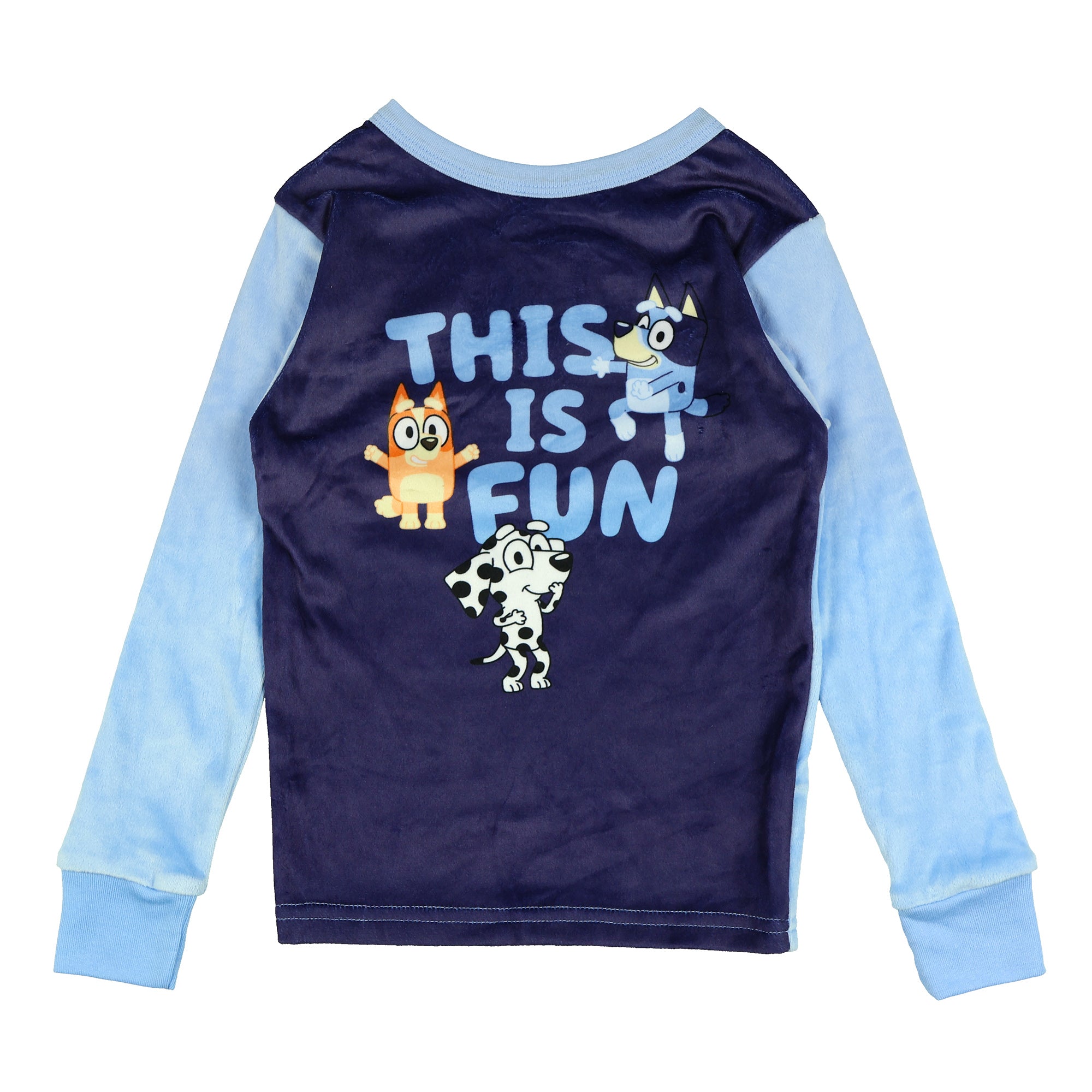 Bluey Pajamas Boys' This is Fun Ultra Soft Tight Fit Sleep Set