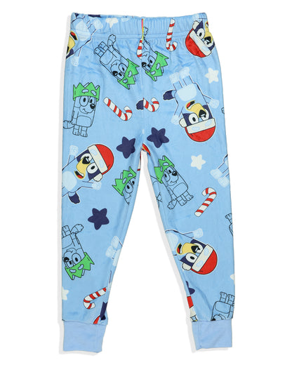Bluey Pajamas Merry Everything Toddler Christmas Tight Fit 2-Piece Set (2T)