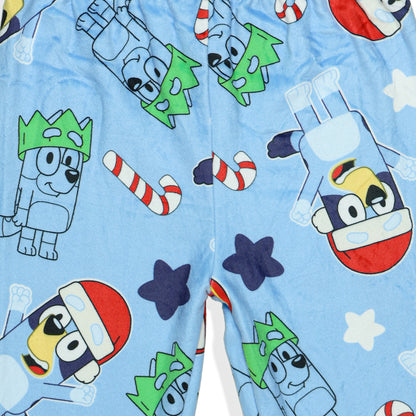 Bluey Pajamas Merry Everything Toddler Christmas Tight Fit 2-Piece Set (3T)