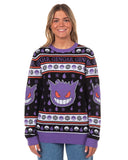 Pokemon Character Design Men's Crewneck Ugly Sweater for Christmas