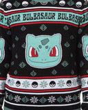 Pokemon Character Design Men's Crewneck Ugly Sweater for Christmas