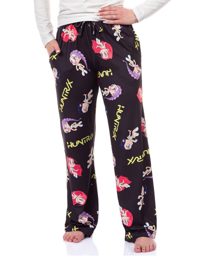 K-Pop Demon Hunters Pajama Pants HUNTR/X Chibi Toss Women's Loungewear