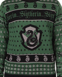 Harry Potter Sweater Men's Hogwarts House Crests Logo Ugly Sweater for Christmas