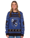 Harry Potter Sweater Men's Hogwarts House Crests Logo Ugly Sweater for Christmas