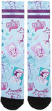 The Golden Girls Character 80s' Neon Sublimated Crew Socks