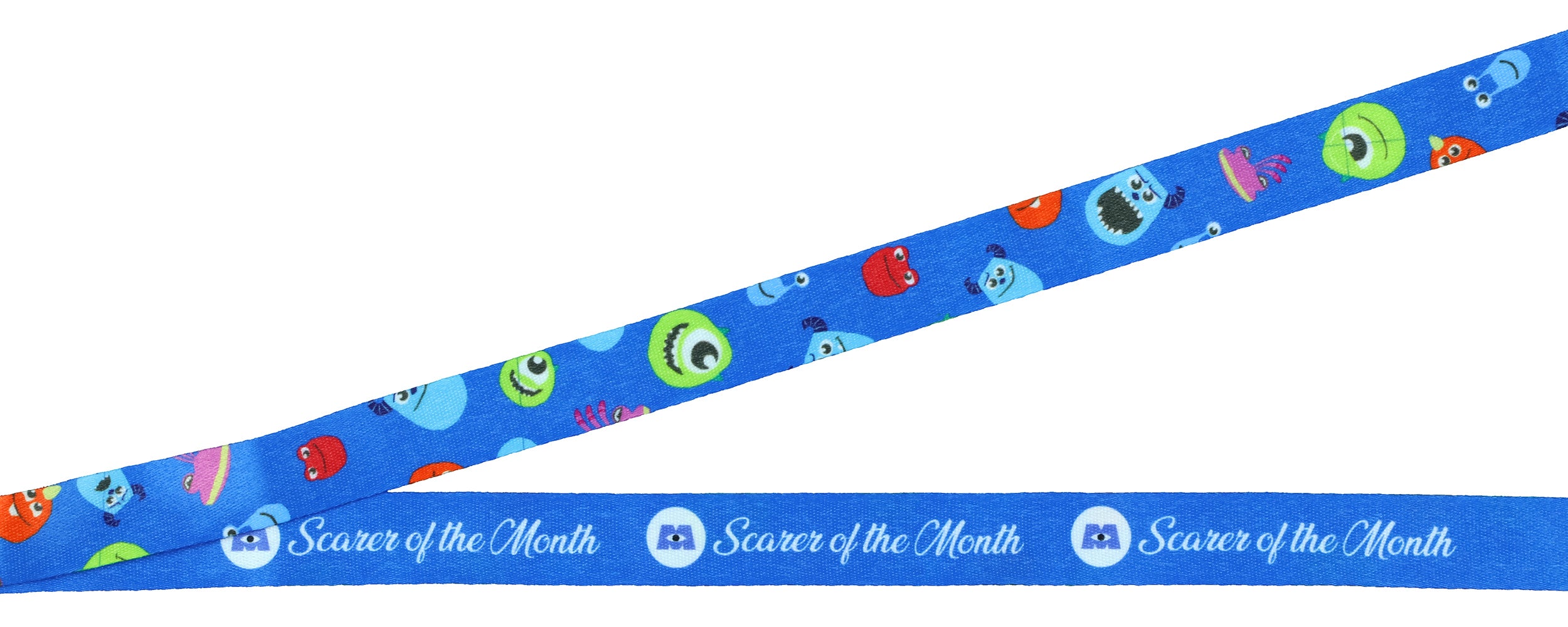 Disney Monsters Inc Scarer of the Month Breakaway Lanyard ID Badge Holder