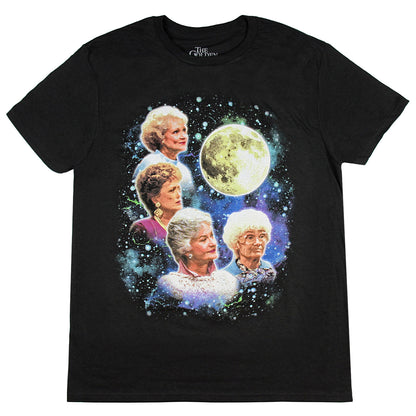 The Golden Girls Women's Four Golden Girls Moon T-Shirt