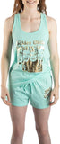 Golden Girls Junior's Stay Golden Short/Tank Sleep Set