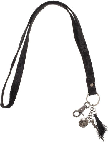 Harry Potter Velvet Voldemort Lanyard With Charms