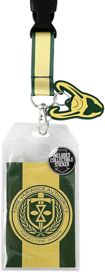 Loki TVA ID Badge Holder Breakaway Lanyard