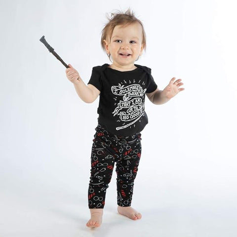 Harry Potter Baby I Solemnly Swear Up To No Good Legging Body Suit
