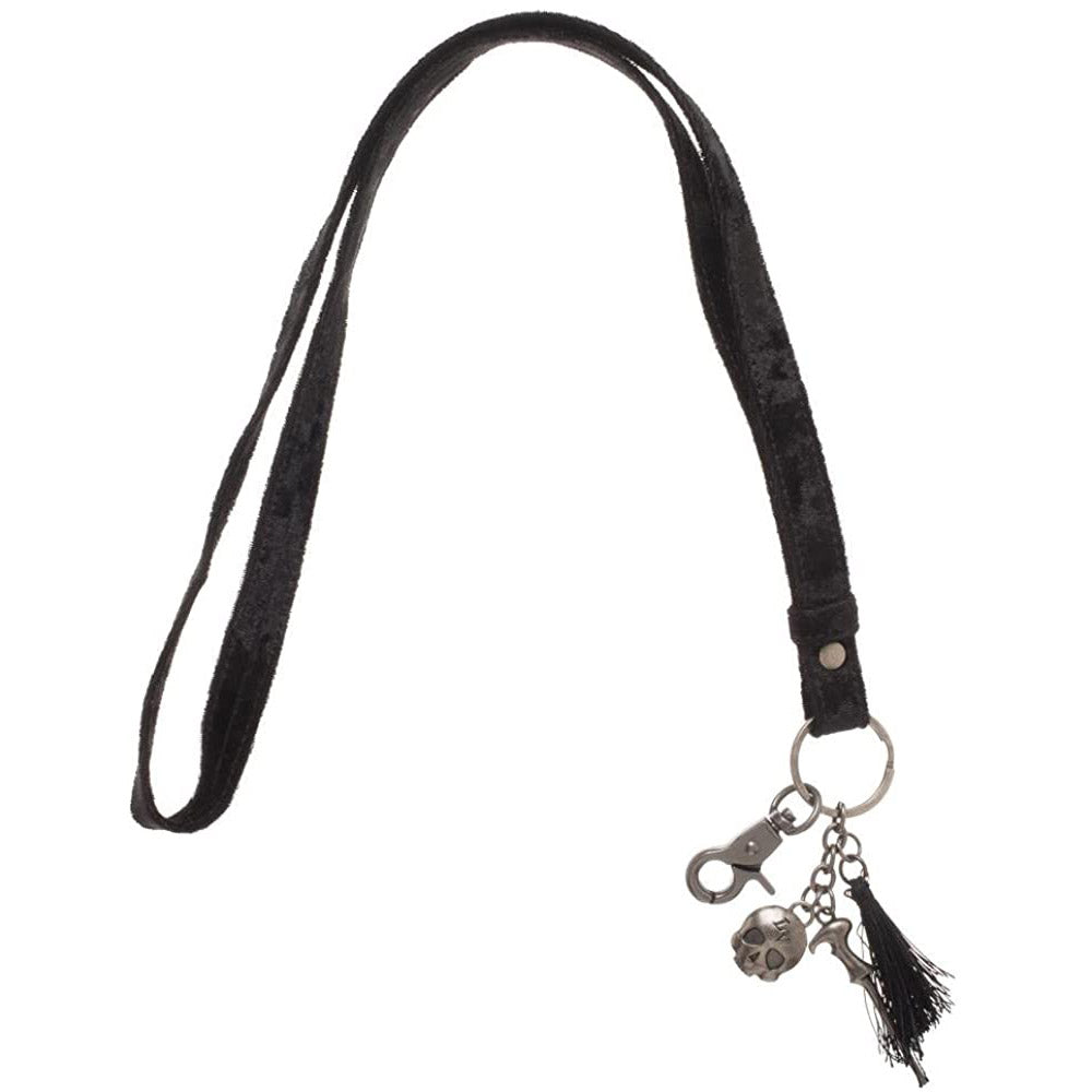 Harry Potter Velvet Voldemort Lanyard With Charms
